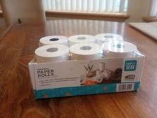 Pen+Gear 3-1/8" x 190' Thermal Receipt Paper Roll, 6 Count