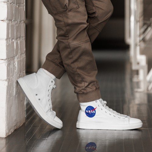 Men’s high top canvas shoes - Picture 10 of 40