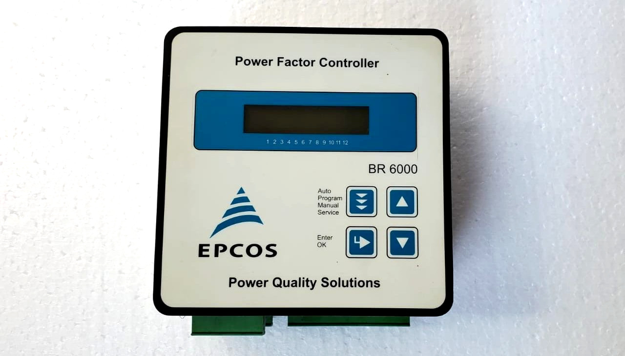 Epcos BR 6000 Series controlador de factor de potencia BR6000 R12 30-525Vac 2...