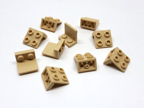 6174925 LEGO® Winkelplatte invertiert 1 x 2 - 2 x 2 Beige 10 Stück Neu - Bild 1 von 1