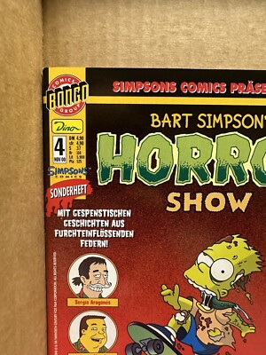 Bart Simpson's Treehouse of Horror #5 NM HTF GERMAN EDITION