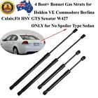 <!--F#f_0-->4 Bonnet+Boot Gas Struts for Holden Berlina Calais Commodore VE Sedan No Spoiler<!--F/-->