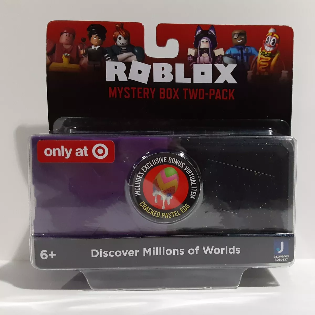 Roblox Action Collection - Series 11 Mystery (purple Assortment) (includes  Exclusive Virtual Item) : Target