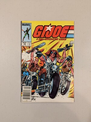 G.I. Joe 32 Newsstand Marvel Comics 1st Lady Jaye GI Joe