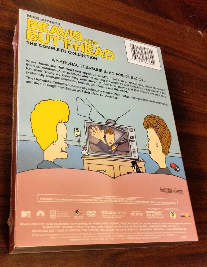 洋画・外国映画 BEAVIS AND BUTT-HEAD Complete DVD Amazon.com: Beavis & Butt-Head: The Complete Collection