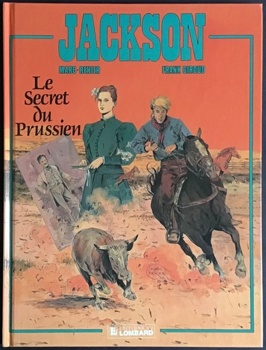 JACKSON tome 2 Le Secret du prussien EO 1990 avec dessin Marc-Renier État neuf - Picture 2 of 9