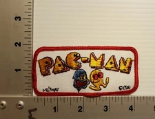 1981 PAC-MAN MIDWAY VIDEO GAME PACMAN  VINTAGE EMBROIDERED PATCH