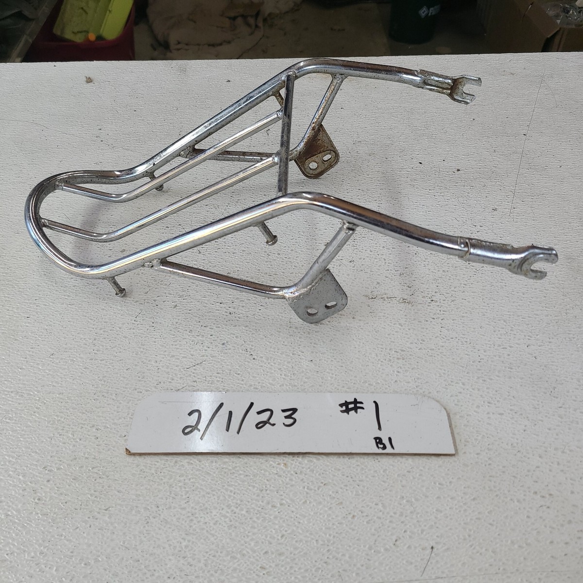 YAMAHA DT CT 125 175 REAR RACK LUGGAGE CARRIER | eBay