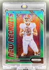 2023 Prizm Football - Bryce Young (RC) New Recruits ❇️ Green Prizm