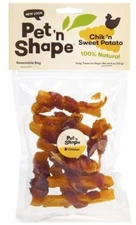 Dog, Pet n Shape Chik n Sweet Potato Dog Treats (4 oz)