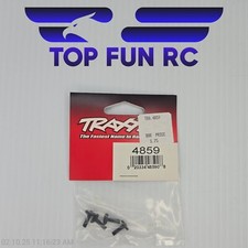 Traxxas 4859 CS 3x10 Flathead Screws Hex Drive