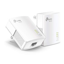 TP-Link AV1000 Powerline Ethernet Adapter KIT - Gigabit Port, Plug Pair white