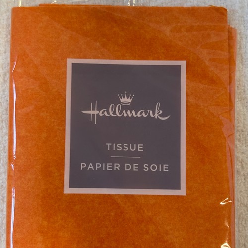 Lot of 4 Packages of Hallmark Orange Tissue Paper. Halloween Fall. 29 Sheets - Picture 5 of 6