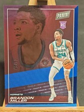 2023-24 Panini Player of the Day Brandon Miller RC Blue Rookie #48/50 Hornets