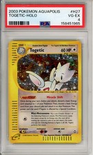Pokemon Graded: Togetic H27/H32 Aquapolis (2003) Holo PSA 4 on eBay