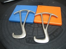 Stainless Steel Metal Equestrian Cowboy Boot Pullers Hooks Made in England