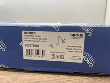 Grohe 20597EN0 Defined 1.2 GPM Widespread Bathroom Faucet, Brushed Nickel