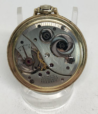 1948 10kt RGP Elgin 546 15J 10s Pocket Watch *Is Running*