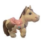 Cabbage Patch Kids Horse Pony 10" Figure Pink Saddle Yarn Mane 1990s Vintage