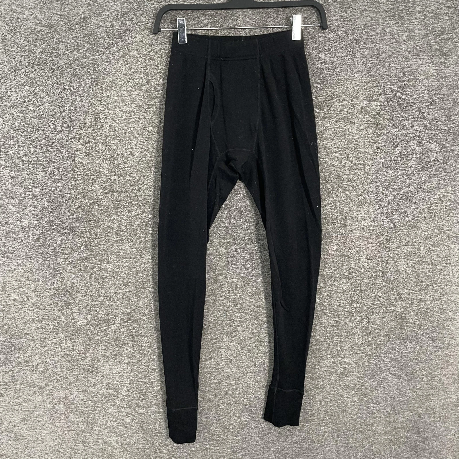 Minus33 Pants Mens XS Black Merino Wool Base Layer Long Johns Thermal 706