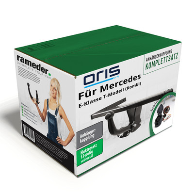 Oris Anhängerkupplung starr & 13poliger E-Satz für Mercedes E T-Modell 96- TOP