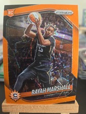 2025 Panini Prizm WNBA - Rayah Marshall #47 Orange Velocity Prizm (RC)