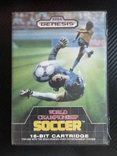 World Championship Soccer (Sega Genesis, 1989) CIB Complete W/ Manual
