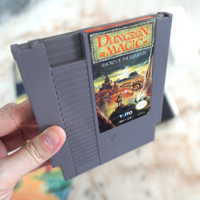 Nintendo NES DUNGEON MAGIC CIB Complete