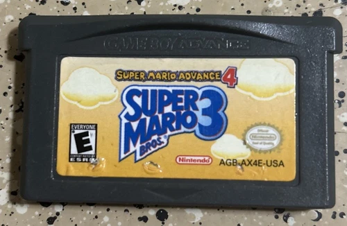 Super Mario Advance 4: Super Mario Bros. 3 (Game Boy Advance, 2003) Authentic