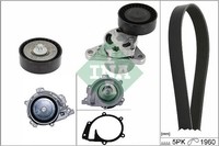 Schaeffler INA 529 0487 30 Wasserpumpe + Keilrippenriemensatz FüR MERCEDES-BENZ