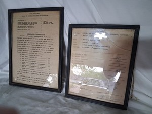 Pair Of Documents Regarding Union Recognition By The Checker Cab Co.  PRICE DROP