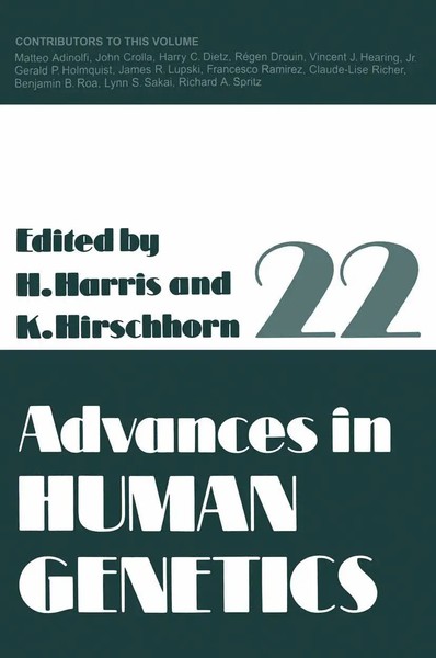 Advances In Human Genetics Harry Harris (U. A.) Taschenbuch Xviii Englisch 2013-image