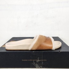 Size 7 - Olukai Ho'Ala Slide - Tan / Puka - Womens