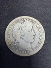 1913-D Barber Silver QUARTER Dollar #2320