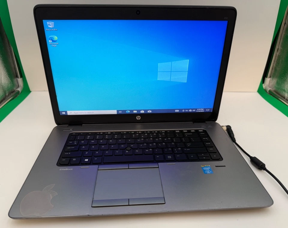 HP EliteBook 850 G1-i7-4600U@2.10GHz 16GB DDR3 RAM 256GB SSD W10P UHD GFx (367) Foto 2 de 4