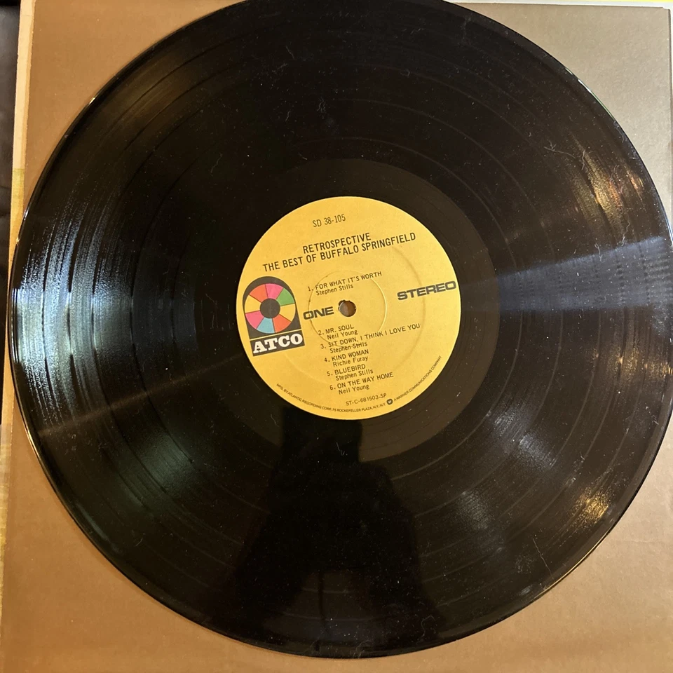 The Best Of Buffalo Springfield-Retrospective Atco SD 38-105 - VG/VG Rock Folk Foto 2 de 4