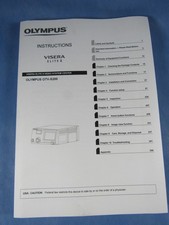 Olympus VISERA ELITE II OTV-S200 Video System Instruction Manual Japan 2020