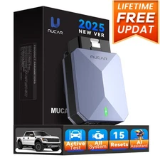 2025 MUCAR BT200 MAX OBD2 Scanner Car AI Diagnostic Tool Full System Free Update