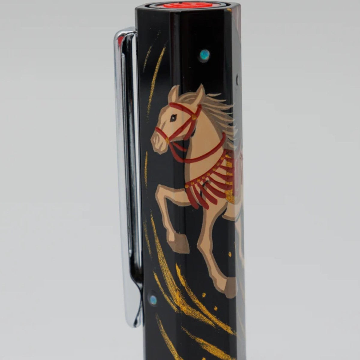 TWSBI ECO × BUNGUBOX Wajima Maki-e Fountain Pen Horse 2026 M Nib