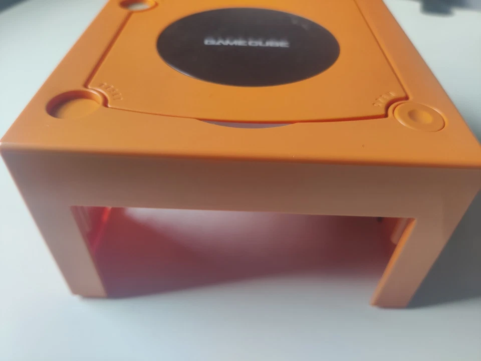 OEM Nintendo GameCube Top Shell Housing – orange US Seller – Free Shipping #2 - Image 4 of 4