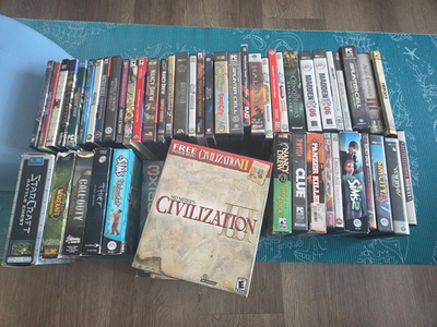 #ad Build Your Own Lot Windows CD ROM DVD ROM Games Big Box DVD Case $2.99