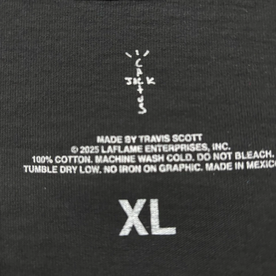 Camiseta Cactus Jack Pack B2 Jackboys 2 Álbum Promo Rap XL Foto 4 de 4