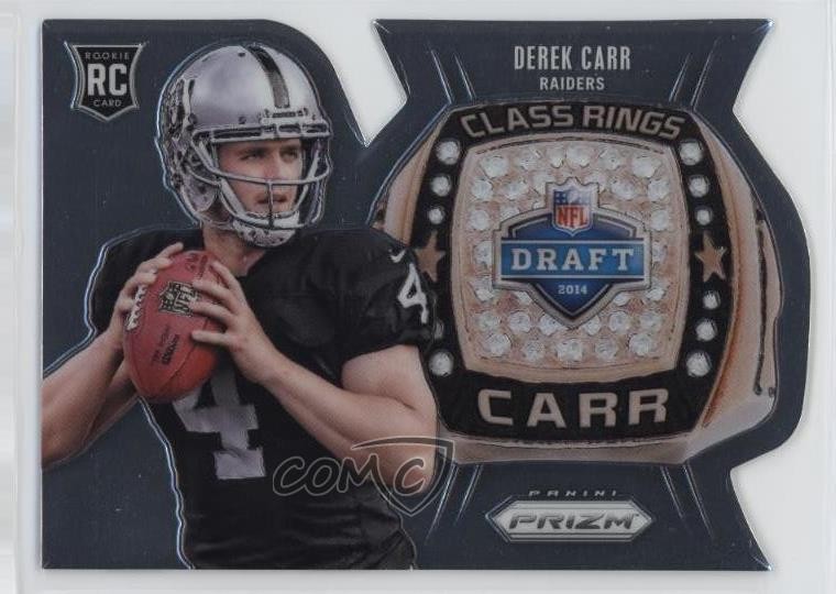 2014 Panini Prizm Class Rings Derek Carr #CR4 0i1b