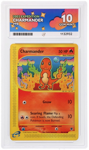 Charmander graded ACE 10 for sale on eBay
