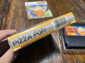Pizza Pop Famicom/NES Video Game CIB Tested with Box and Manual