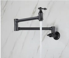Folding faucet Pot Filler Faucet Wall Mount