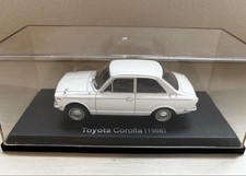 Hachette 1/43 Domestic Famous Car Collection Toyota Corolla 1966 Mini Old Retro