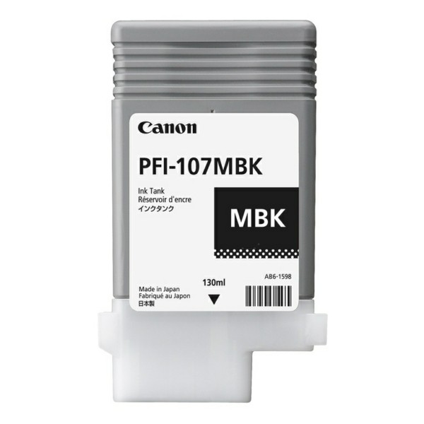 Original Canon PFI-107 Mbk 6704B001 Tinte Matt Schwarz-image