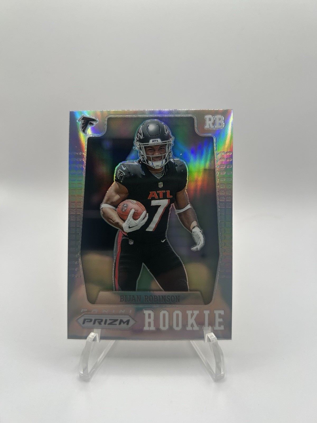 2023 Panini Prizm - Prizm Flashback Rookie Bijan Robinson #PFR-6 Silver Prizm