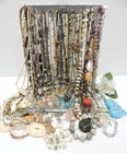FASHION / COSTUME/ CRAFT JEWELRY NECKLACE LOT - VINTAGE TO NOW